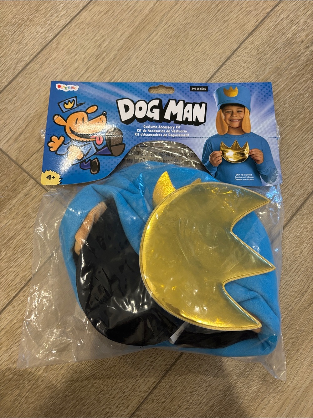 Kids Blue and Gold Costume Accessory Set